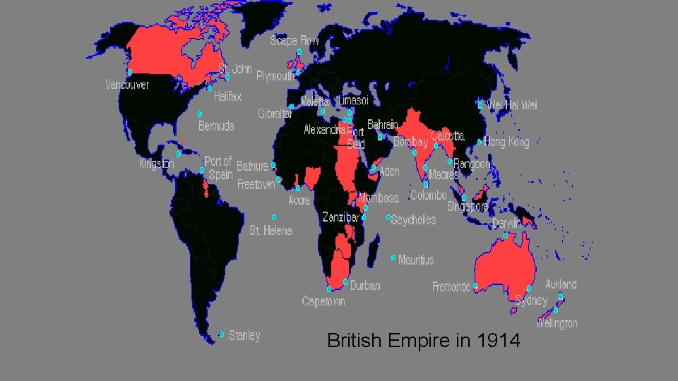 British Empire in 1914 