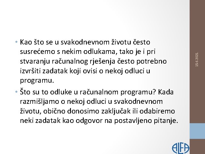 15. 6. 2021. • Kao što se u svakodnevnom životu često susrećemo s nekim