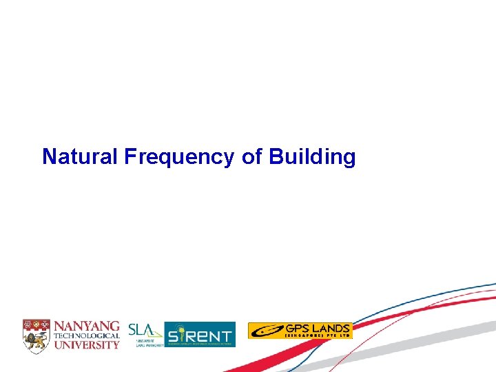 Natural Frequency of Building 