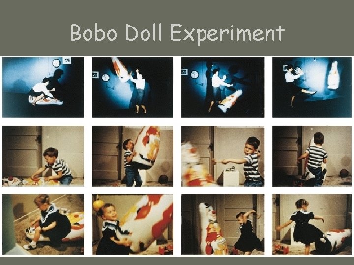 Bobo Doll Experiment 