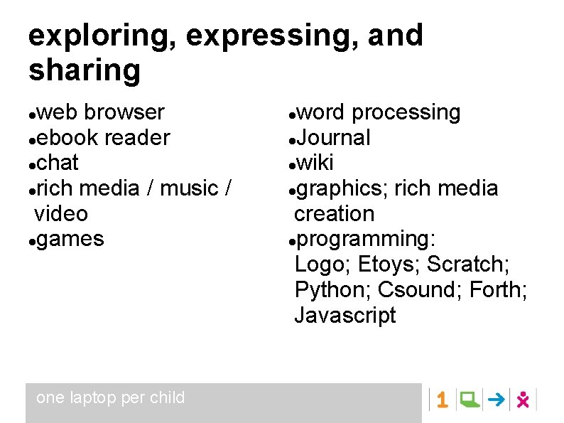 exploring, expressing, and sharing web browser ebook reader chat rich media / music /