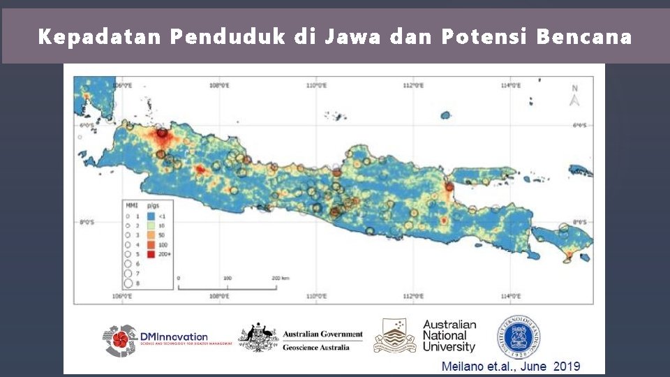 Kep ad atan Penduduk di Jawa dan Potensi Bencana 