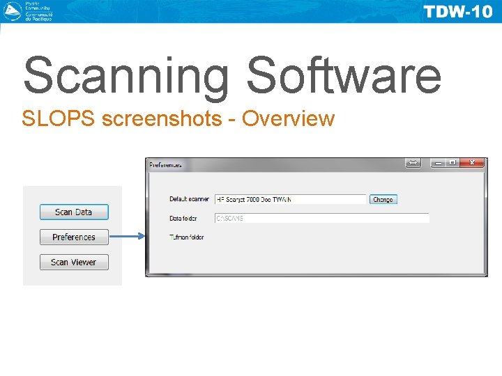 Scanning Software SLOPS screenshots - Overview 