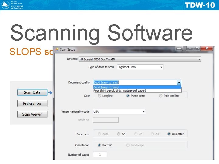 Scanning Software SLOPS screenshots - Overview 