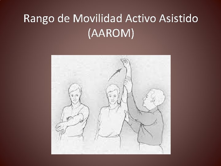 Rango de Movilidad Activo Asistido (AAROM) 