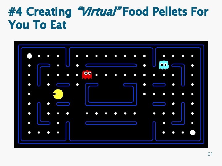 #4 Creating “Virtual” Food Pellets For You To Eat 21 