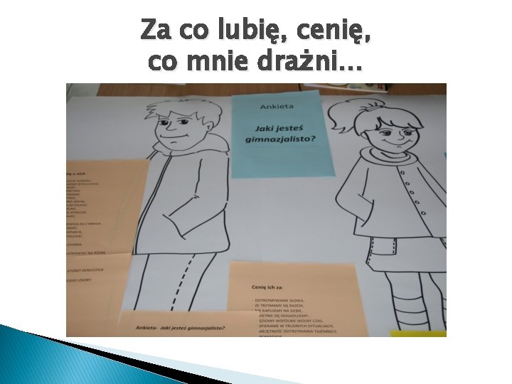 Za co lubię, cenię, co mnie drażni… 