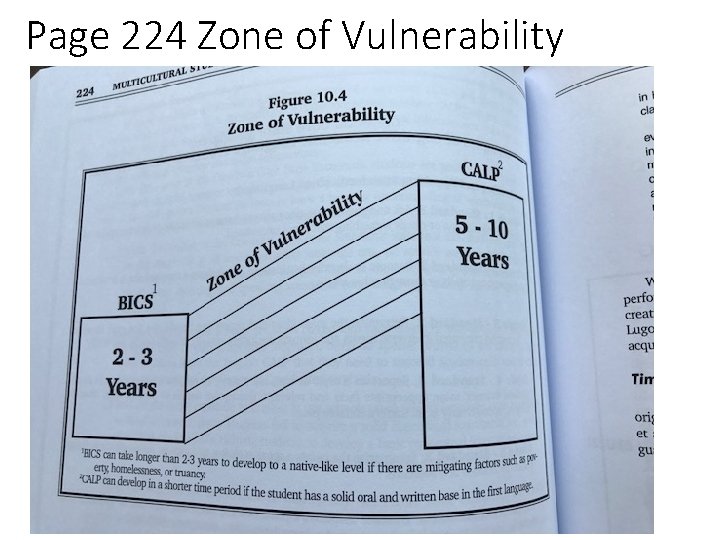 Page 224 Zone of Vulnerability Page 224 Zone of Vulnerability