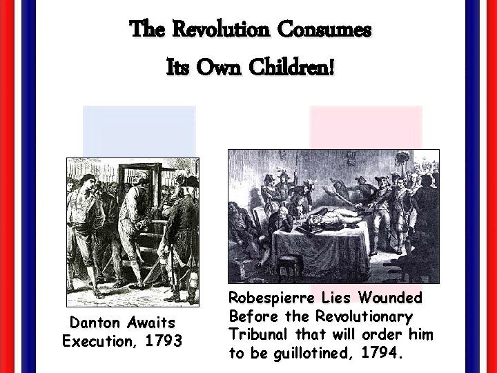 The Revolution Consumes Its Own Children! Danton Awaits Execution, 1793 Robespierre Lies Wounded Before