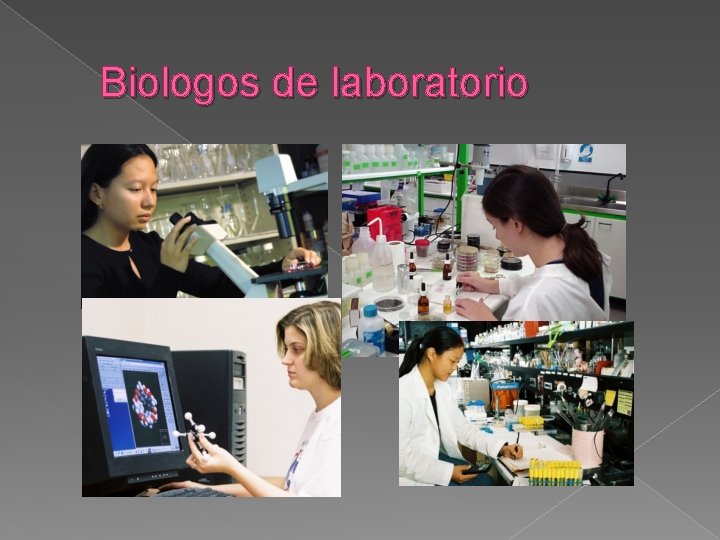 Biologos de laboratorio 
