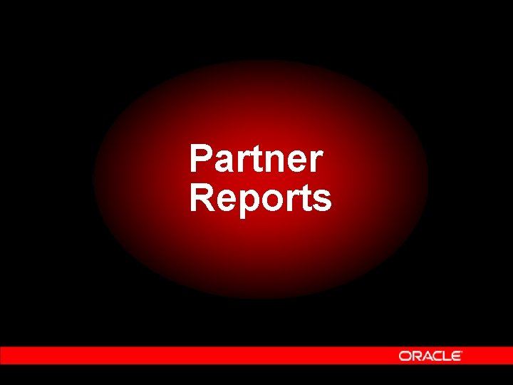 Partner Reports 