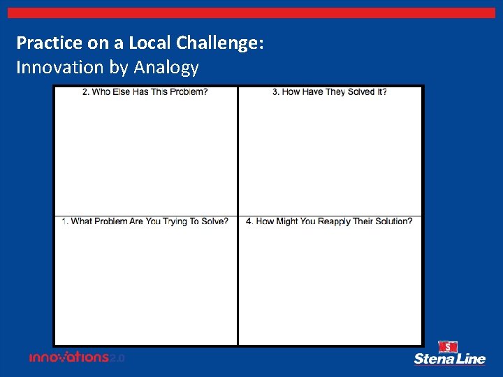 Practice on a Local Challenge: Innovation by Analogy 
