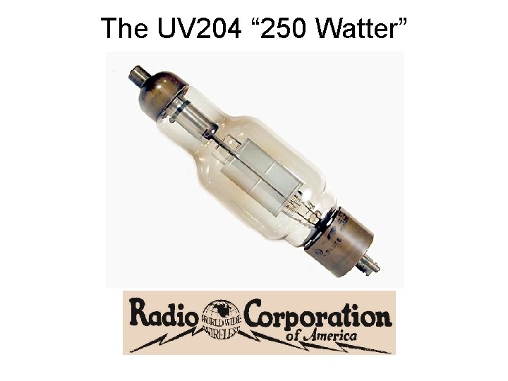 The UV 204 “ 250 Watter” 