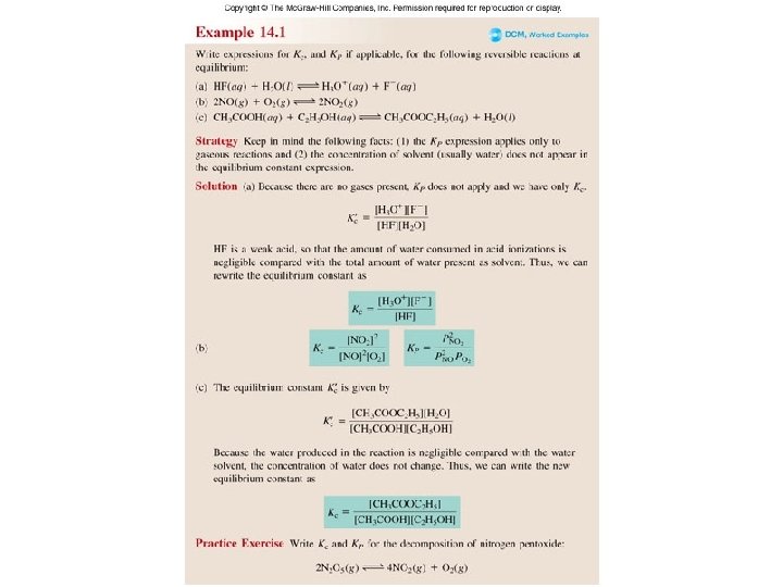 Worked Example 14. 1 
