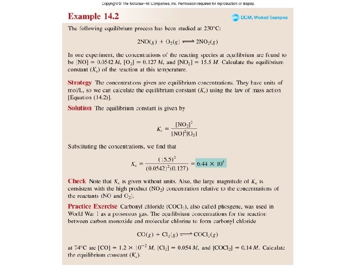 Worked Example 14. 2 