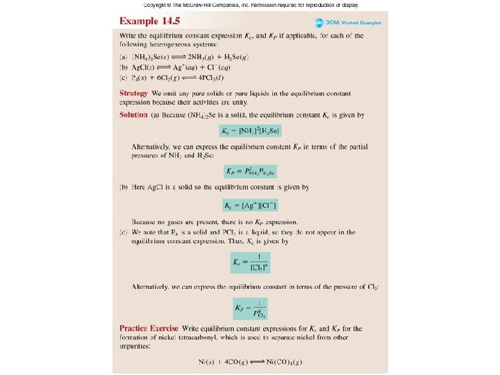 Worked Example 14. 5 