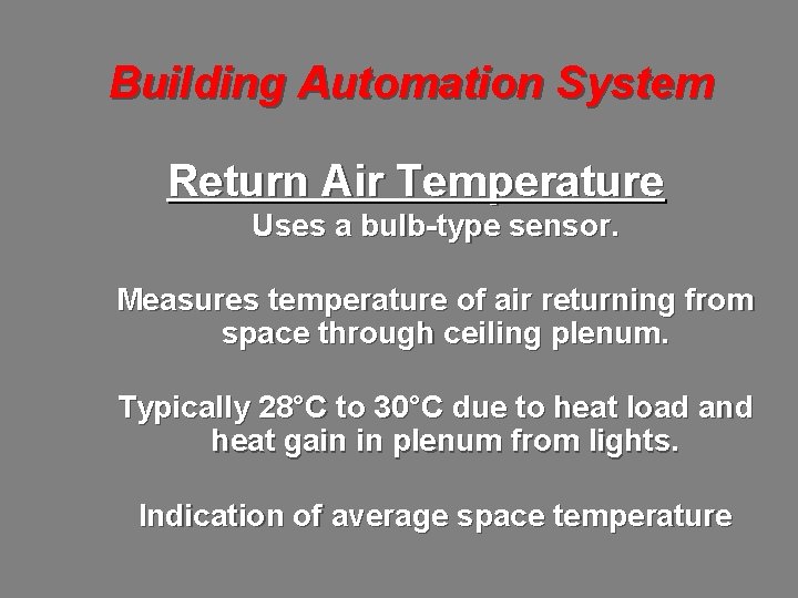 Building Automation System Interfacing to a VAV System