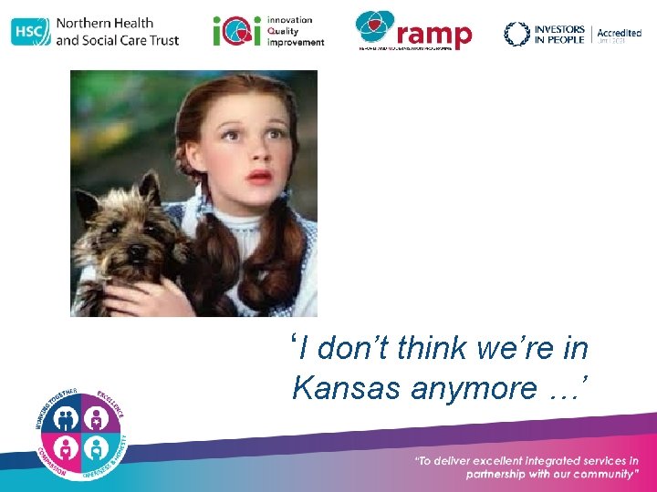 ‘I don’t think we’re in Kansas anymore …’ 