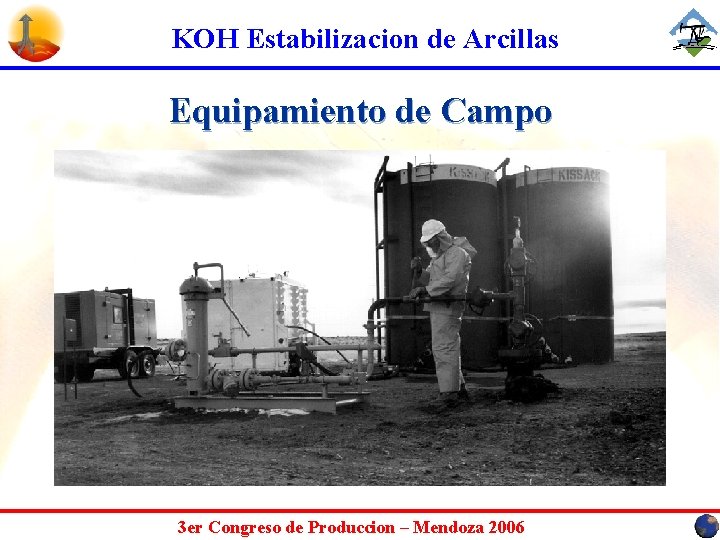 KOH Estabilizacion de Arcillas Equipamiento de Campo 3 er Congreso de Produccion – Mendoza