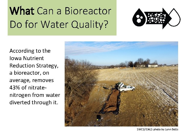 What Can a Bioreactor Do for Water Quality? According to the Iowa Nutrient Reduction