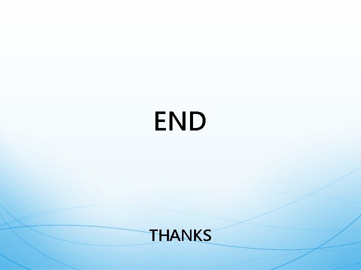 END THANKS 