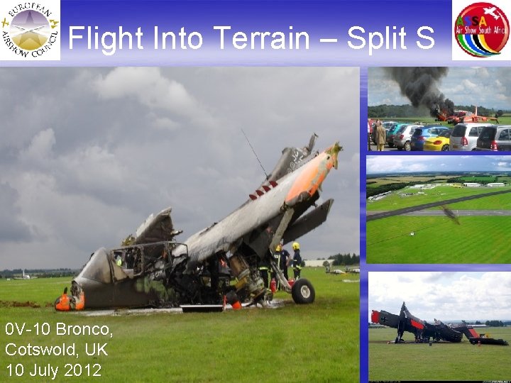 Flight Into Terrain – Split S 0 V-10 Bronco, Cotswold, UK 10 July 2012