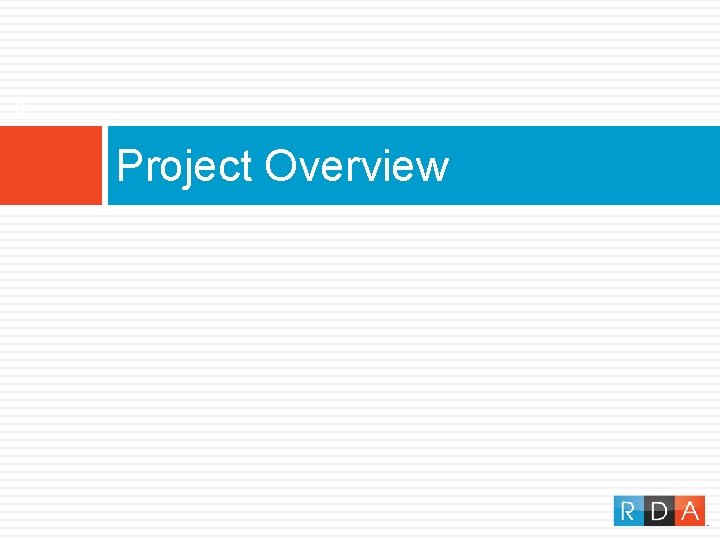 3 Project Overview 