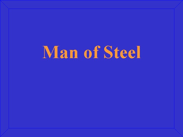 Man of Steel 
