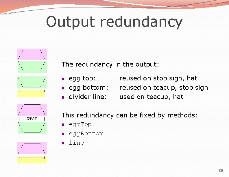 Output redundancy ______ / / ______/ +----+ ______ / | Output redundancy ______ / / ______/ +----+ ______ / |