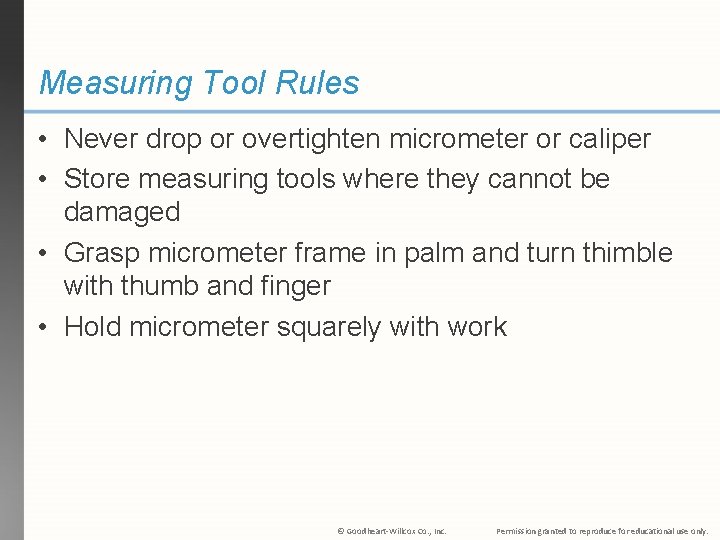Chapter 6 Automotive Measurement and Math Objectives After