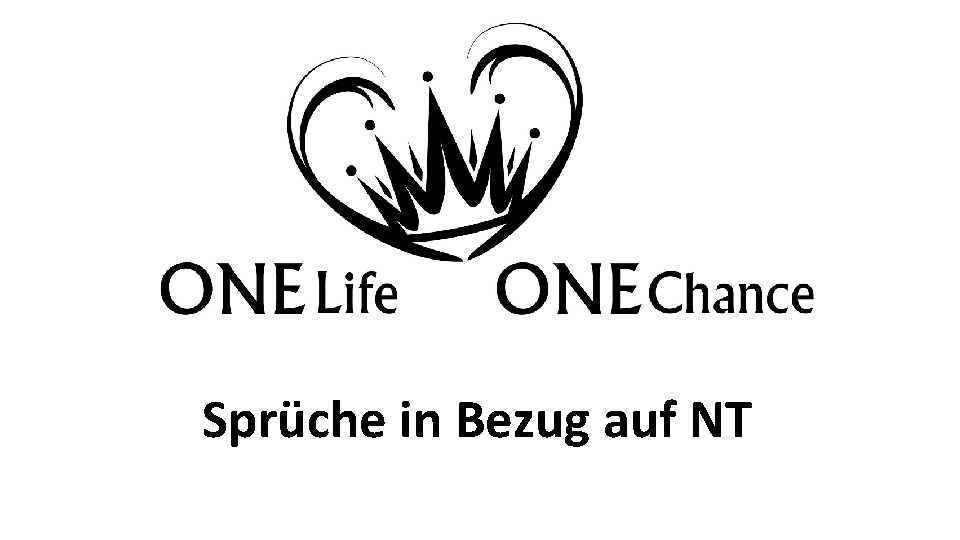 Sprüche in Bezug auf NT 