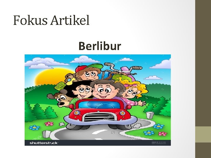 Fokus Artikel Berlibur 