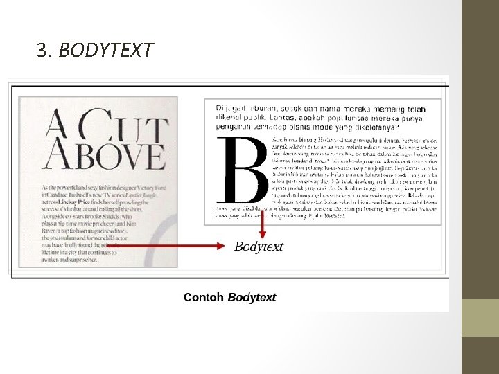 3. BODYTEXT 