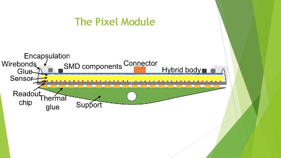 A thermomechanical analysis of the pixelhybrid module Leonardo