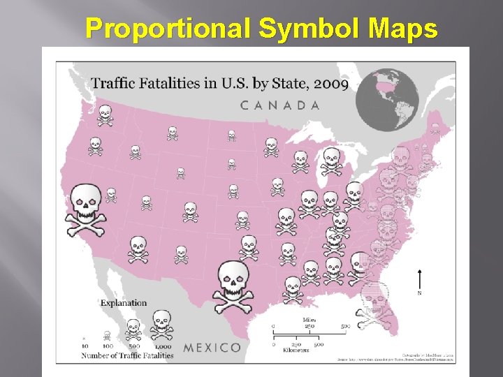 Proportional Symbol Maps 