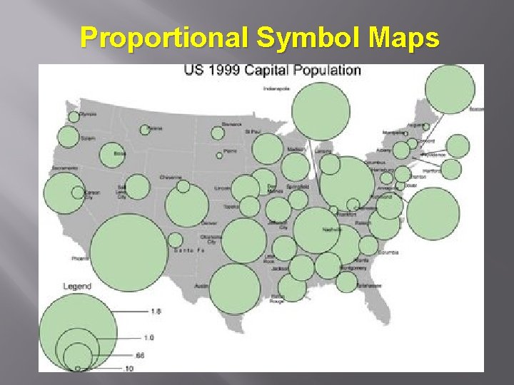 Proportional Symbol Maps 