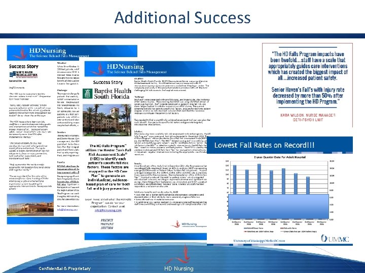 Additional Success Confidential & Proprietary HD Nursing 