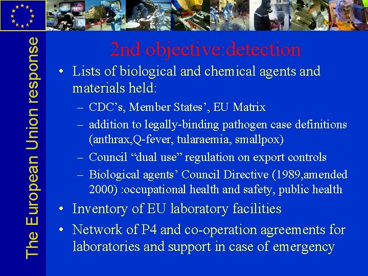 The European Union response Bioterrorism the European Union