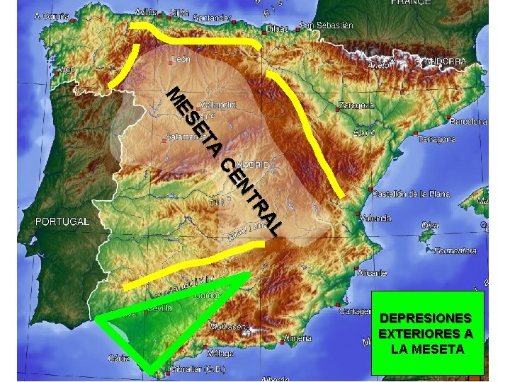 A ET ES M L RA NT CE DEPRESIONES EXTERIORES A LA MESETA 