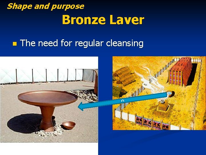 Shape and purpose Bronze Laver n The need for regular cleansing c 