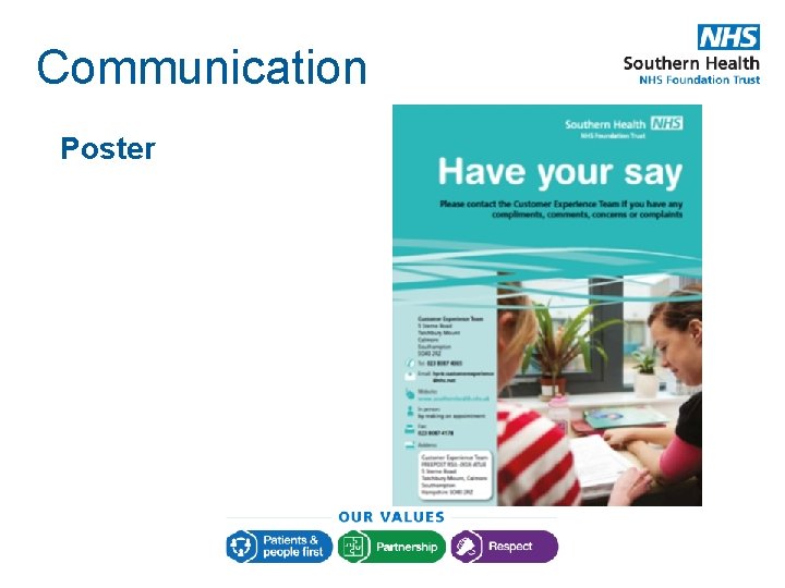 Communication Poster 