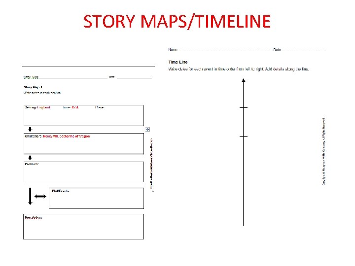 STORY MAPS/TIMELINE 