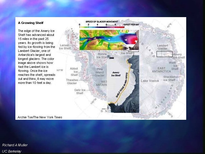 Amery Ice Richard A Muller UC Berkeley 