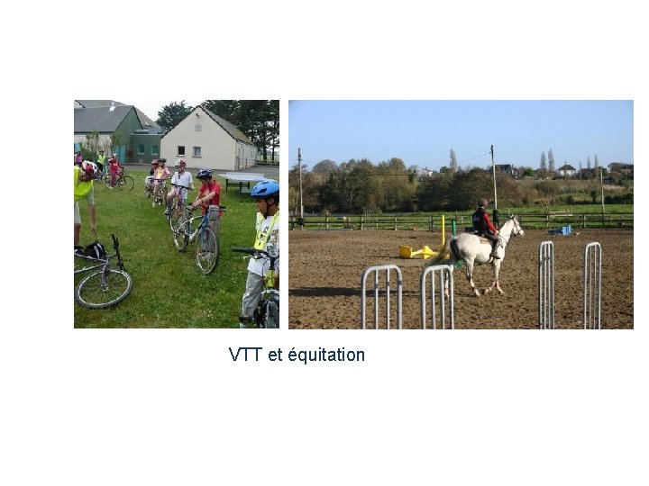 VTT et équitation 