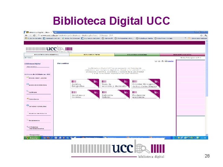 Biblioteca Digital UCC 28 