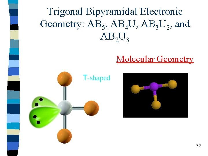 Trigonal Bipyramidal Electronic Geometry: AB 5, AB 4 U, AB 3 U 2, and