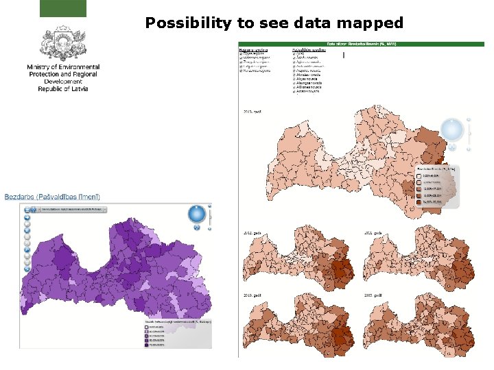 Possibility to see data mapped 1 3 