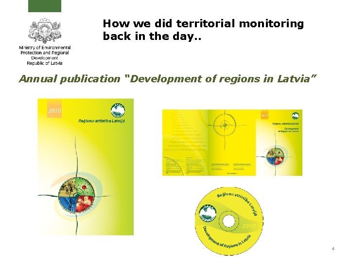 How we did territorial monitoring back in the day. . Annual publication “Development of