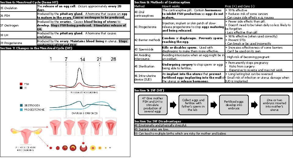 Biology 5 Homeostasis and Response Section 1 Key