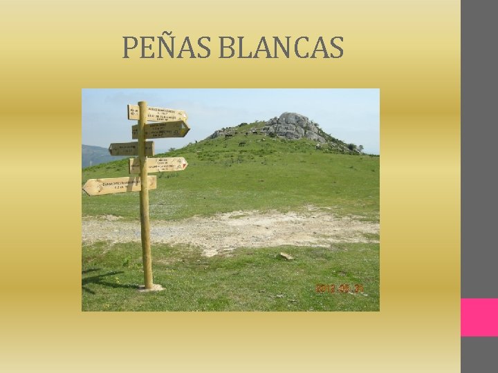 PEÑAS BLANCAS 